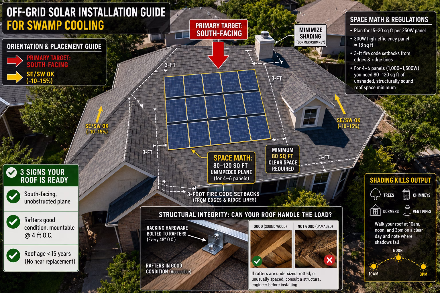 Roof Orientation and Panel Placement Guide